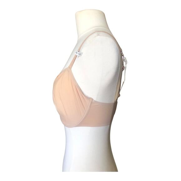 SMOOTHEZ by Aerie Full Coverage Lightly Lined Bra NWT Flexible Wire Beige 34DDD - Picture 6 of 15